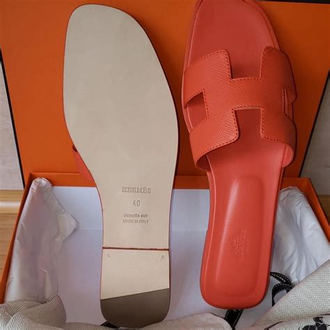 oran orange hermes|hermes oran sandals celebrities.